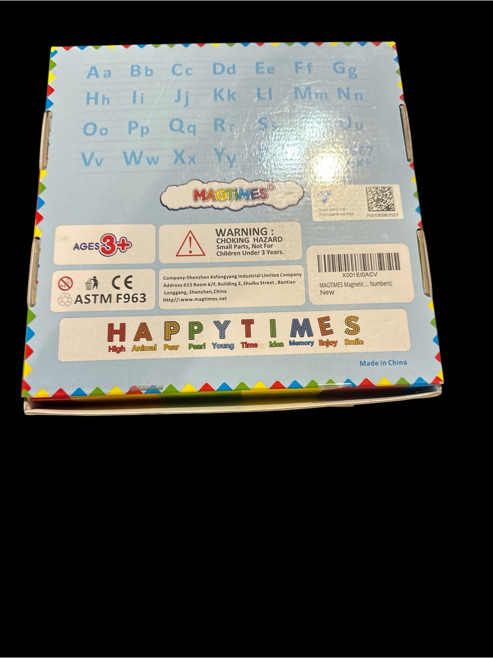 HappyTimes ABC Magnetic Letters & Numbers - Multicolor - Picture 3 of 3